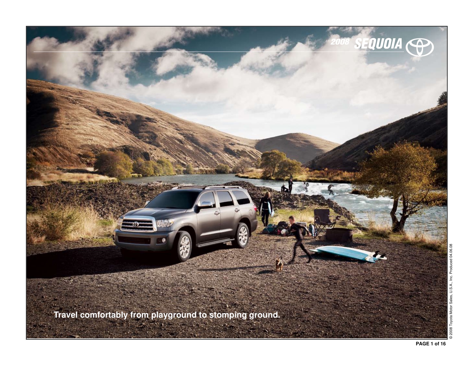 2009 Toyota Sequoia Brochure Page 16